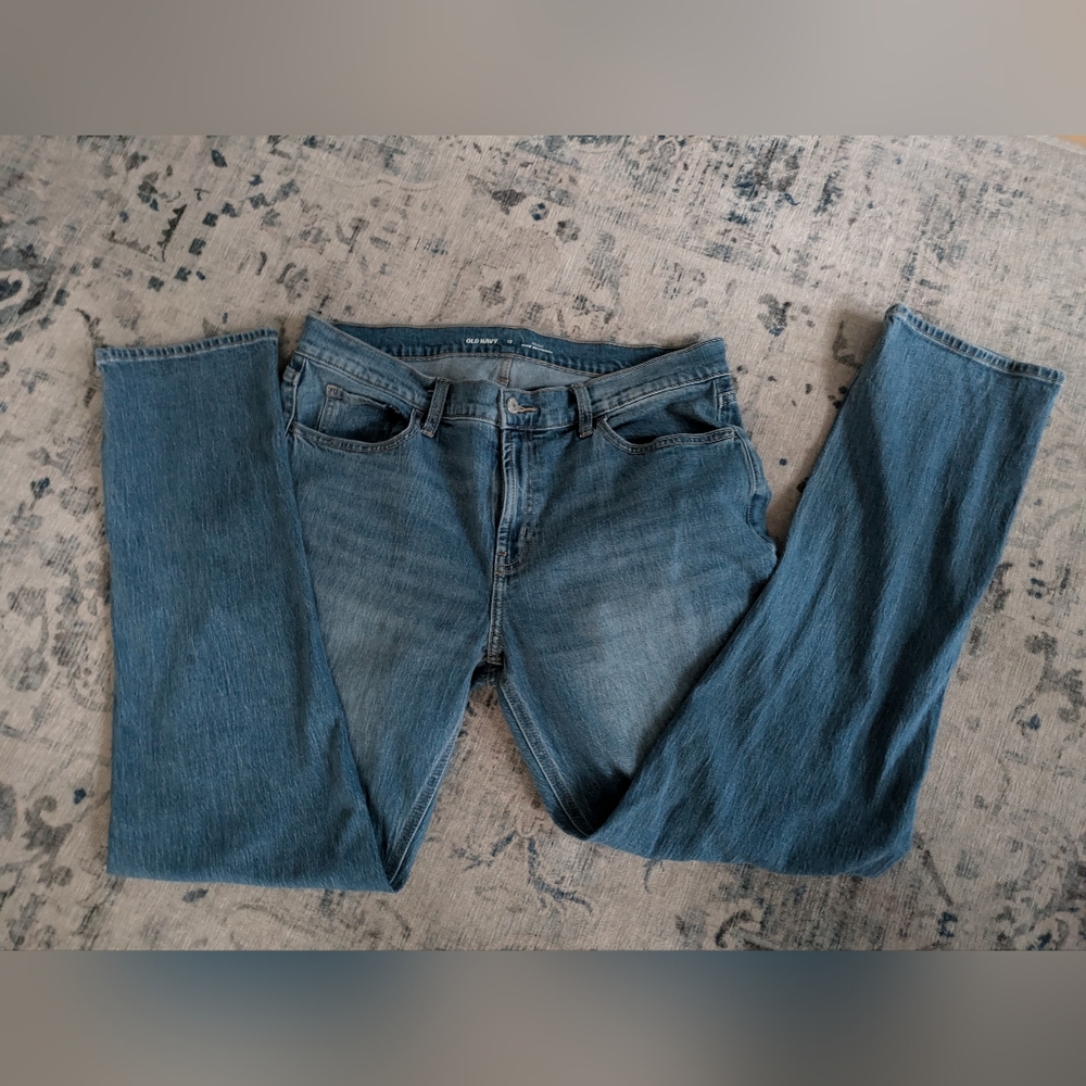 Mid-rise Wow boyfriend jeans, like new